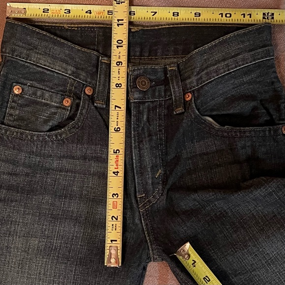 EUC Levi 505 Red Tag Girl’s 12 Slim, 24x26 - Picture 8 of 11